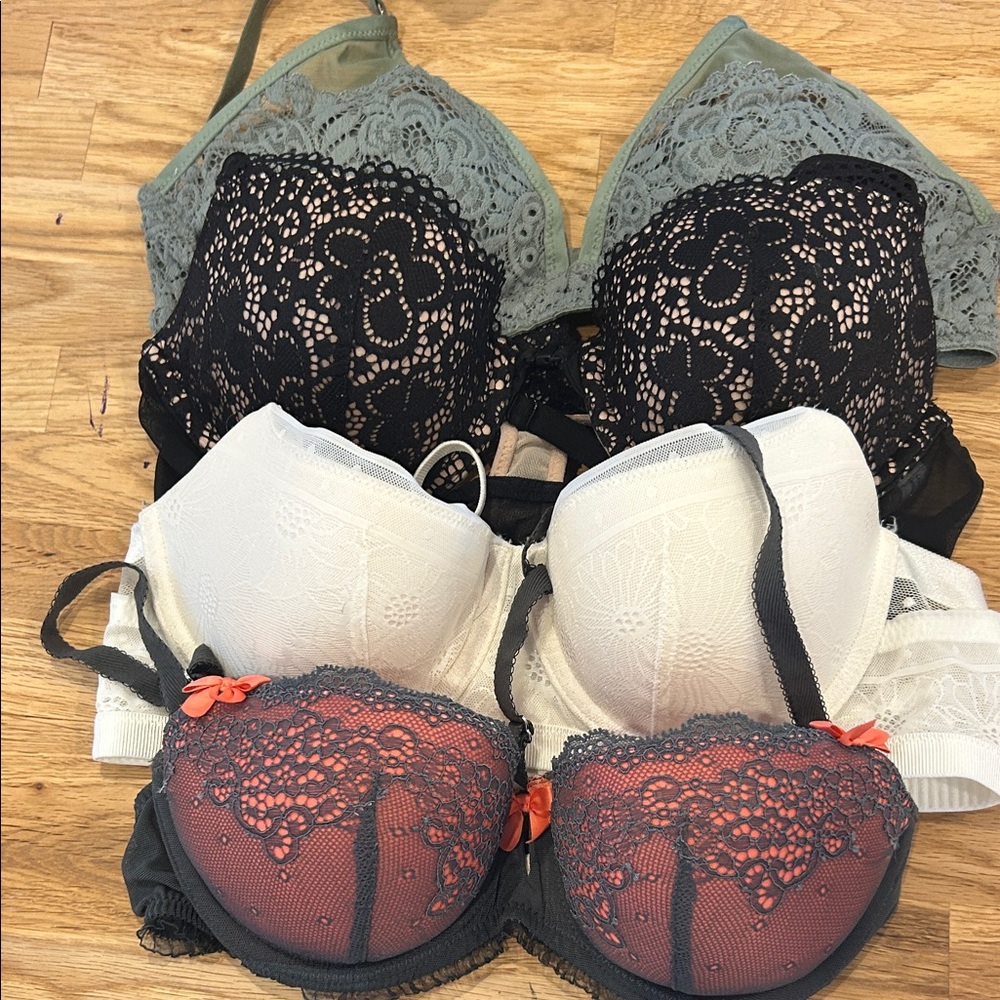 Aerie lace bra bundle 34B